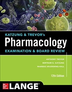 کتاب کاتزونگ اند تروورز فارماکولوژی Katzung & Trevor's Pharmacology Examination and Board Review,12th Edition