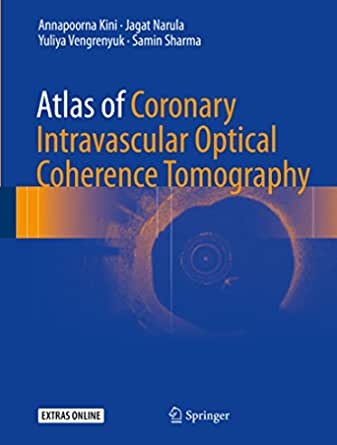 کتاب زبان اطلس اف کورونری اینتراوسکولار اپتیکال Atlas of Coronary Intravascular Optical Coherence Tomography