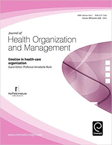 کتاب زبان اموشن این هلث کر ارگانیزیشن Emotion in Health Care Organization