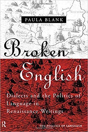کتاب زبان بروکن انگلیش Broken English Dialects and the Politics of Language in Renaissance Writings