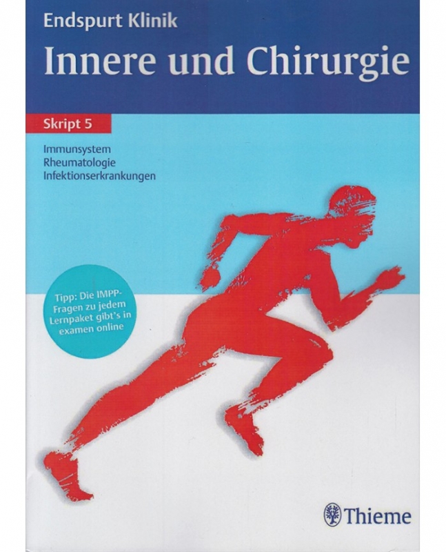 کتاب پزشکی آلمانی اندسپورت کلینیک اسکریپت (Endspurt Klinik Innere und Chirurgie (Skript 5
