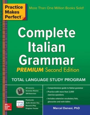 کتاب ایتالیایی کامپلت ایتالین گرامر  Practice Makes Perfect Complete Italian Grammar