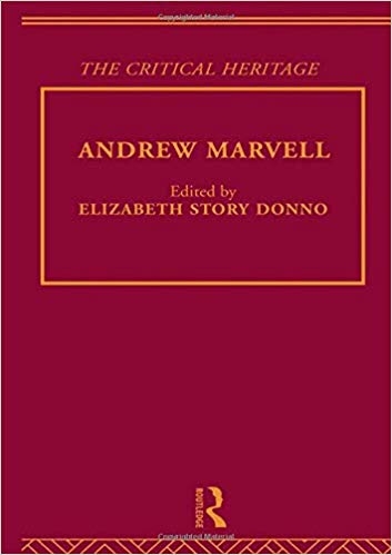 کتاب زبان اندرو مارول Andrew Marvell The Critical Heritage
