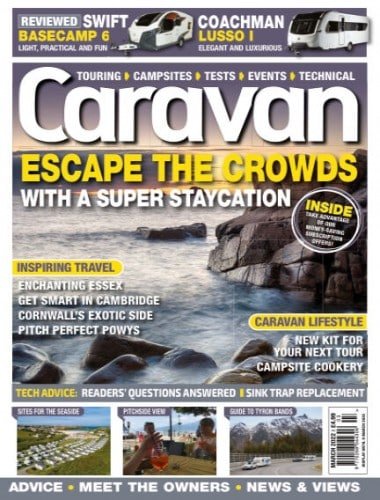 کتاب مجله انگلیسی کاراوان مگزین Caravan Magazine - March 2022