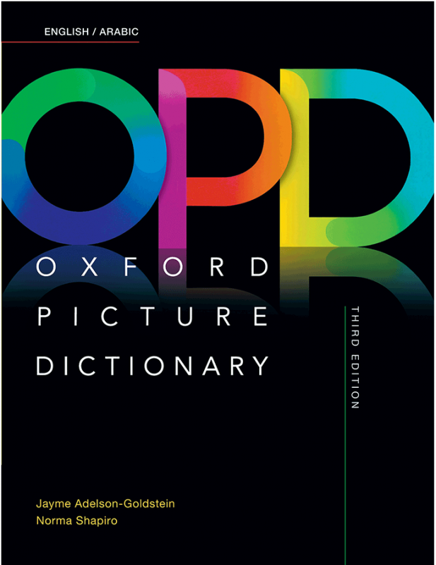 کتاب فرهنگ تصویری انگلیسی عربی Oxford Picture Dictionary English Arabic OPD 3rd