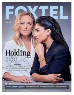 کتاب مجله انگلیسی فاکستل مگزین Foxtel Magazine - June 2022