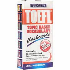 فلش کارت تاپیک بیسد وکبیولری تافل Topic Based Vocabulary TOEFL Flashcards-Ghanbari