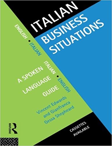 کتاب زبان ایتالین بیزینس سیچویشن Italian Business Situations A Spoken Language Guide Languages for Business
