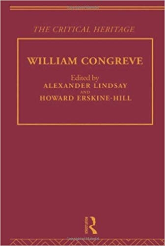 کتاب زبان ویلیام کنگرو William Congreve The Critical Heritage The Collected Critical Heritage