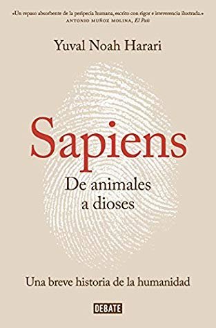 کتاب رمان اسپانیایی خردمندان از حیوانات تا خدایان Sapiens De animales a dioses