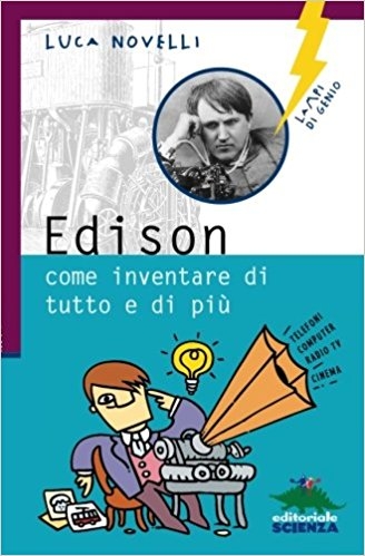 کتاب زبان داستان ایتالیایی ادیسون Edison come inventare di tutto e di più