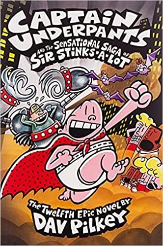 کتاب کاپیتان آندرپنتس Captain Underpants and the Sensational Saga