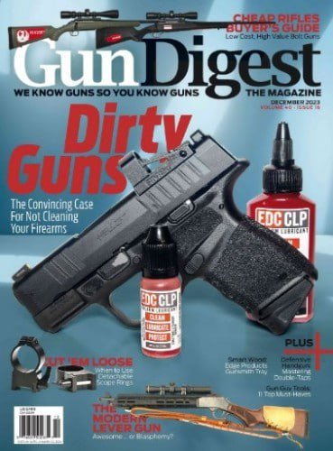 کتاب مجله انگلیسی گان دایجست Gun Digest - Vol 40 Issue 16, December 2023