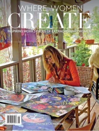 کتاب مجله انگلیسی ور ویمن کرییت Where Women Create - Spring 2022