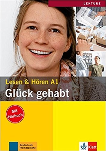 کتاب داستان آلمانی خوش شانس Gluck Gehabt - Buch