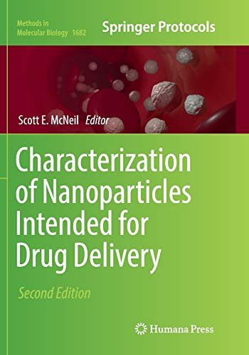 کتاب زبان کراکتریزیشن آف نانوپارتیکلز اینتندد فور دراگ دلیوری  Characterization of Nanoparticles Intended for Drug Delivery