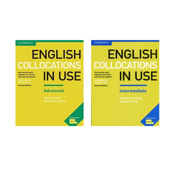 کتاب انگلیش کالوکیشین این یوز English Collocations in Use مجموعه دو جلدی