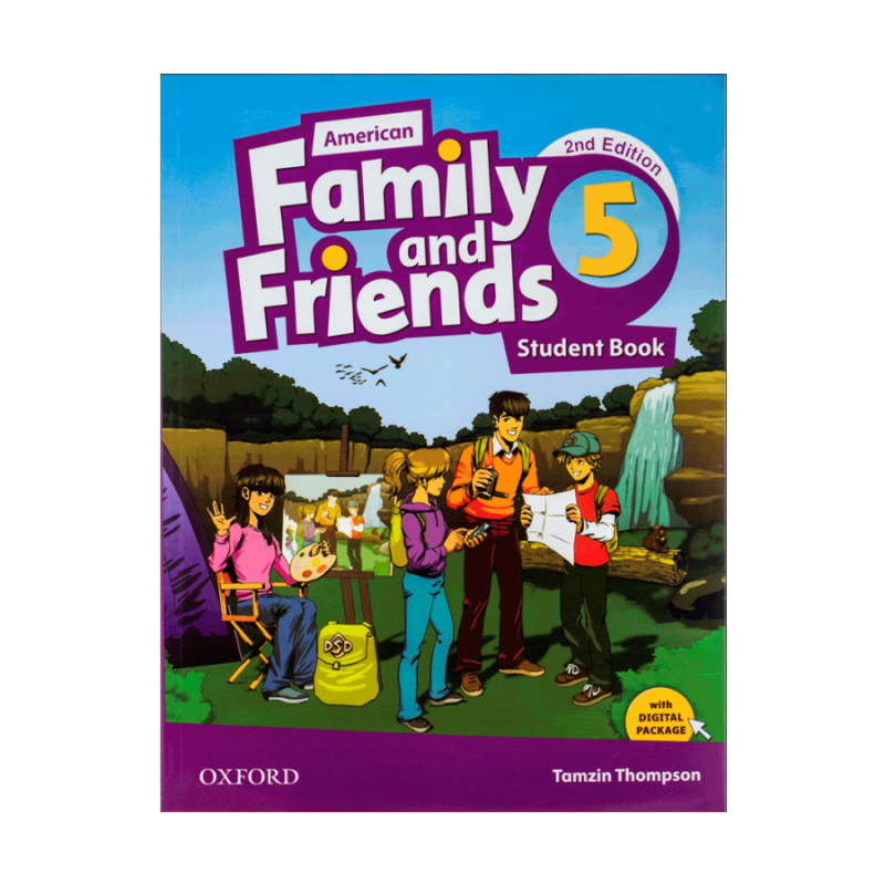کتاب امریکن فمیلی اند فرندز American Family and Friends 5 2nd سايز کوچک