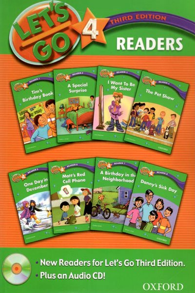 کتاب داستان انگلیسی لتس گو ریدر Lets Go 4 Readers Book