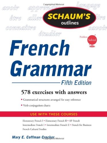 کتاب زبان فرانسه شاومز فرنچ گرامر Schaum’s French Grammar