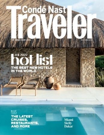 کتاب مجله انگلیسی کنده نست تراولر  Condé Nast Traveler USA - May/June 2022