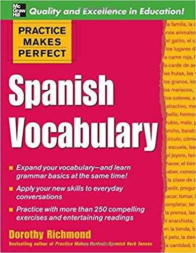 کتاب اسپنیش وکبیولری Practice Makes Perfect Spanish Vocabulary