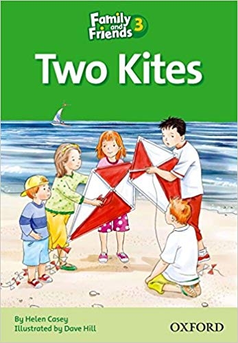 کتاب داستان انگلیسی فمیلی اند فرندز دو بادبادک Family and Friends Readers 3 Two Kites