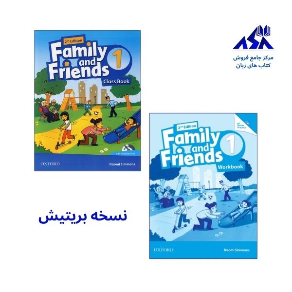 کتاب فمیلی اند فرندز بریتیش ویرایش دوم Family and Friends 1 2nd