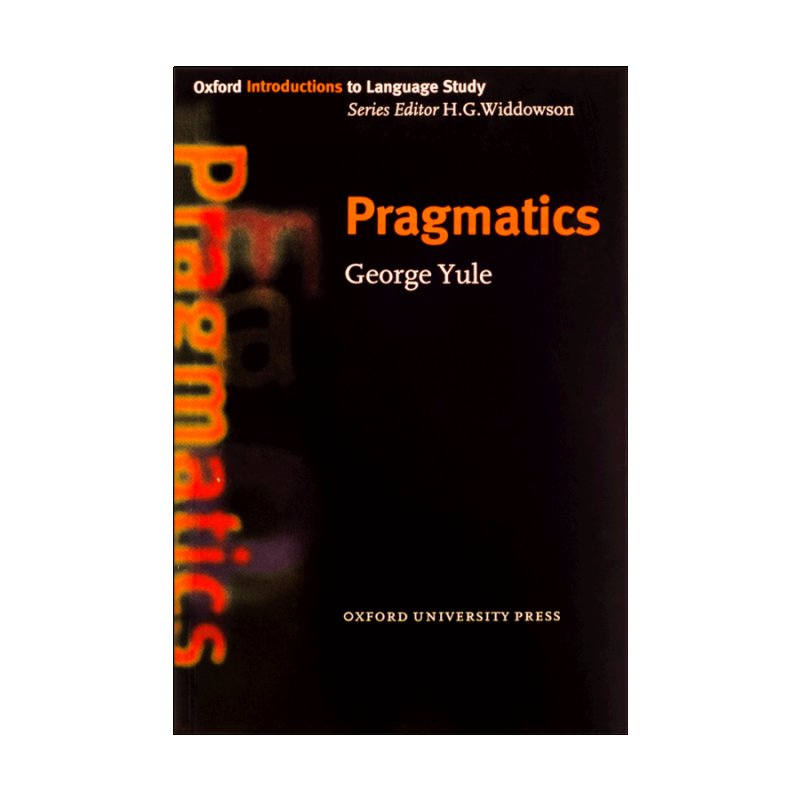 کتاب پرگمتیکس Pragmatics Oxford Introduction to Language Study Series اثر جورج يول