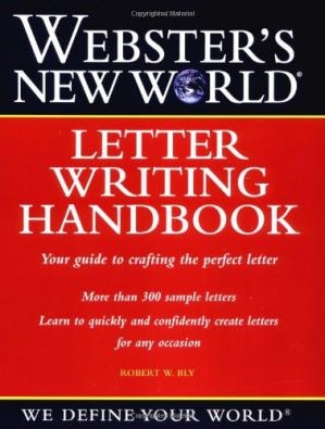 کتاب وبسترز نیو ورد لتر رایتینگ هندبوک  Websters New World Letter Writing Handbook
