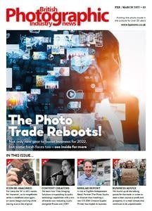 کتاب مجله انگلیسی بریتیش فوتوگرافیک  British Photographic Industry News - February/March 2022