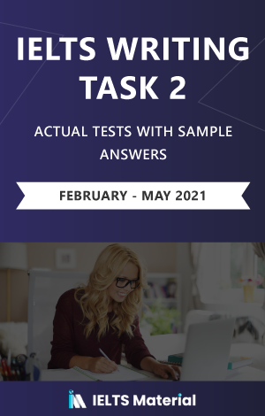 کتاب آیلتس رایتینگ تسک ۲ اکچوال تست فوریه تا می ۲۰۲۱ (IELTS Writing Task 2 Actual Tests (Feb – May 20