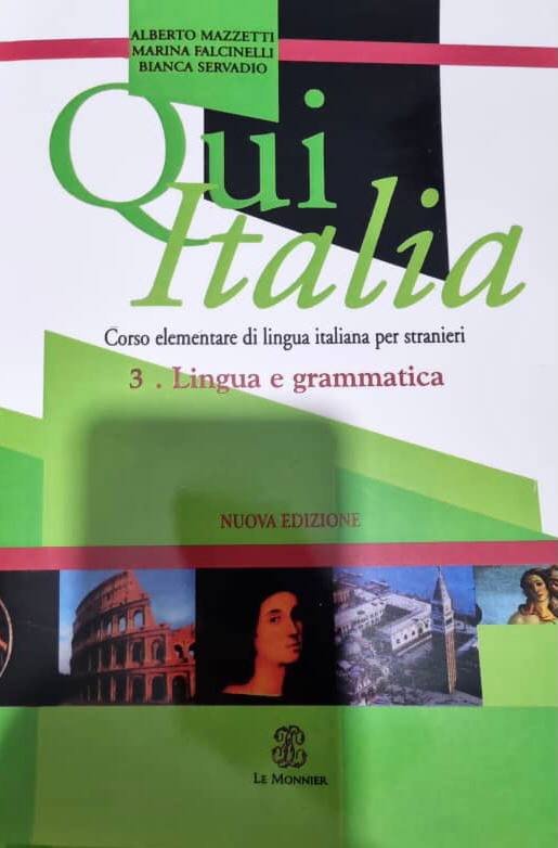 語学+参考書 Qui Italia: Lingue e Grammatico کتاب کوی ایتالیا Qui Italia Lingue e Grammatico 3 | irgermany