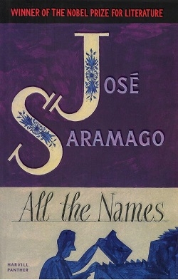 کتاب رمان انگلیسی همه نام ها All The Names