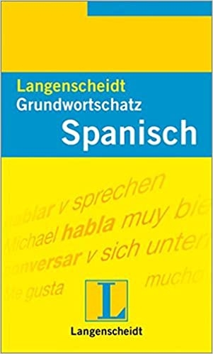 کتاب اسپانیایی لانگنشایت Langenscheidt Grundwortschatz Spanisch
