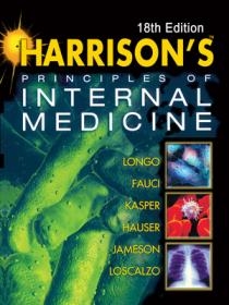 کتاب زبان هریسونز پرینسیپلز اف اینترنال مدیسین Harrisons Principles of Internal Medicine Vol 3 18th Edition 2012