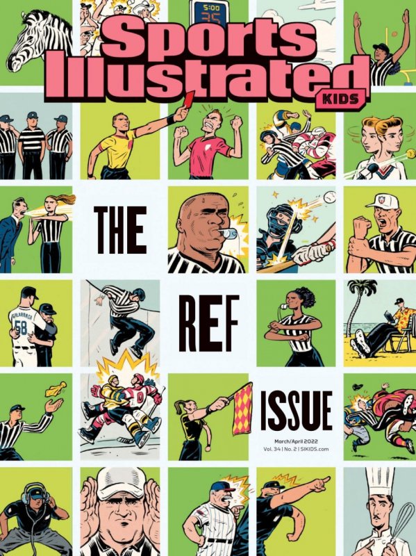 کتاب مجله انگلیسی اسپرتس ایلوستریتد کیدس  Sports Illustrated Kids - March/April 2022