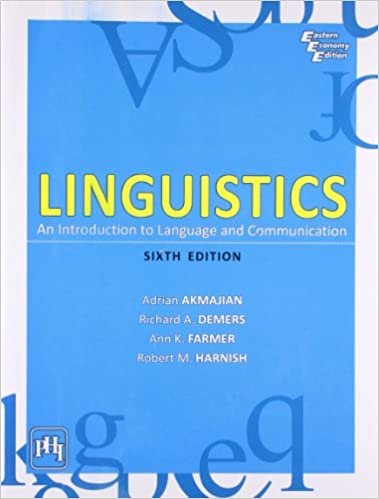 کتاب زبان لینویستیکس ان اینتروداکشن تو لنگویج  Linguistics An Introduction to Language and Communication ویرایش ششم