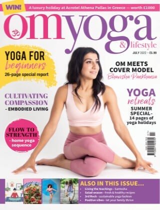 کتاب مجله انگلیسی او ام یوگا مگزین Om Yoga Magazine - July 2022