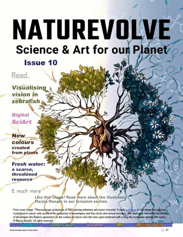 کتاب مجله انگلیسی نیچر والو  NatureVolve I10 2022