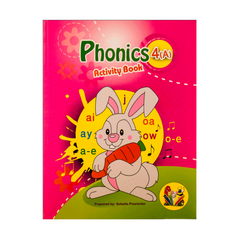 کتاب زبان فونیکس اکتیویتی بوک phonics 4(A) Activity BooK