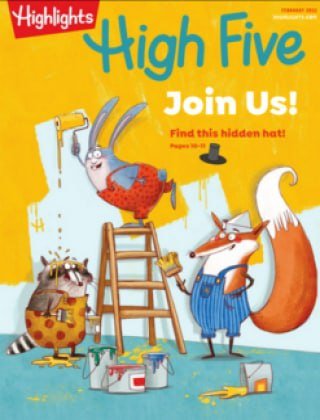 کتاب مجله انگلیسی هایلایتس های فایو Highlights High Five - February 2022
