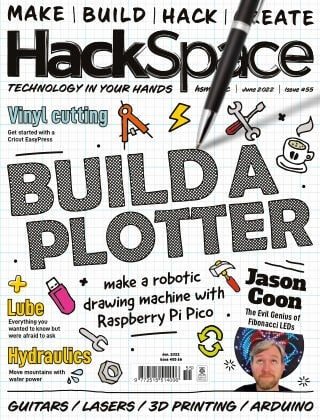 کتاب مجله انگلیسی هک اسپیس HackSpace - Issue 55, June 2022