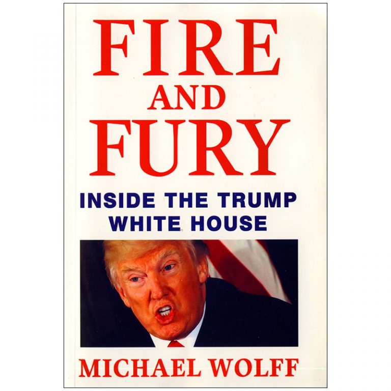 کتاب رمان انگلیسی آتش و خشم  Fire and Fury: Inside the Trump White House