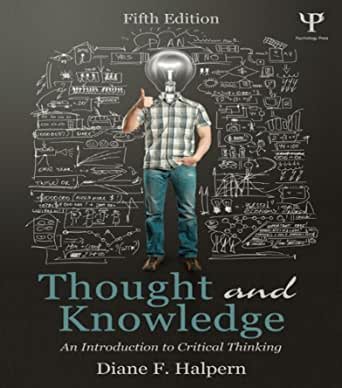کتاب تات اند نولج Thought and Knowledge, 5th Edition2013