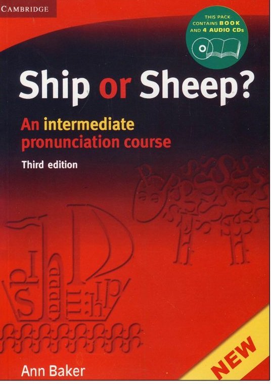 کتاب زبان کشتی یا گوسفند Ship or Sheep an intermediate pronunciation course