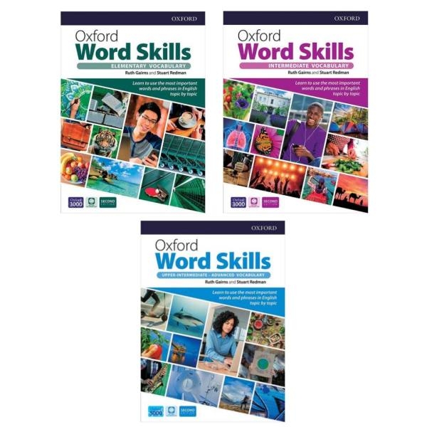 مجموعه کامل کتاب آکسفورد ورد اسکیلز ویرایش دوم Oxford Word Skills