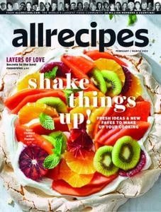 کتاب مجله انگلیسی آل رسپیز Allrecipes - February/March 2022