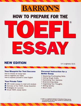 کتاب زبان هو تو پریپر فور د تافل ایسی بارونز How to Prepare for the TOEFL Essay Barrons