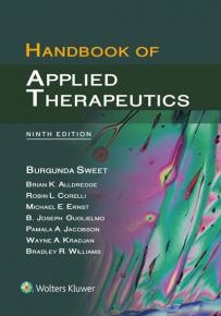 کتاب زبان هندبوک اف اپلاید تراپیوتیکس Handbook of Applied Therapeutics 9th Edition جلد شومیز